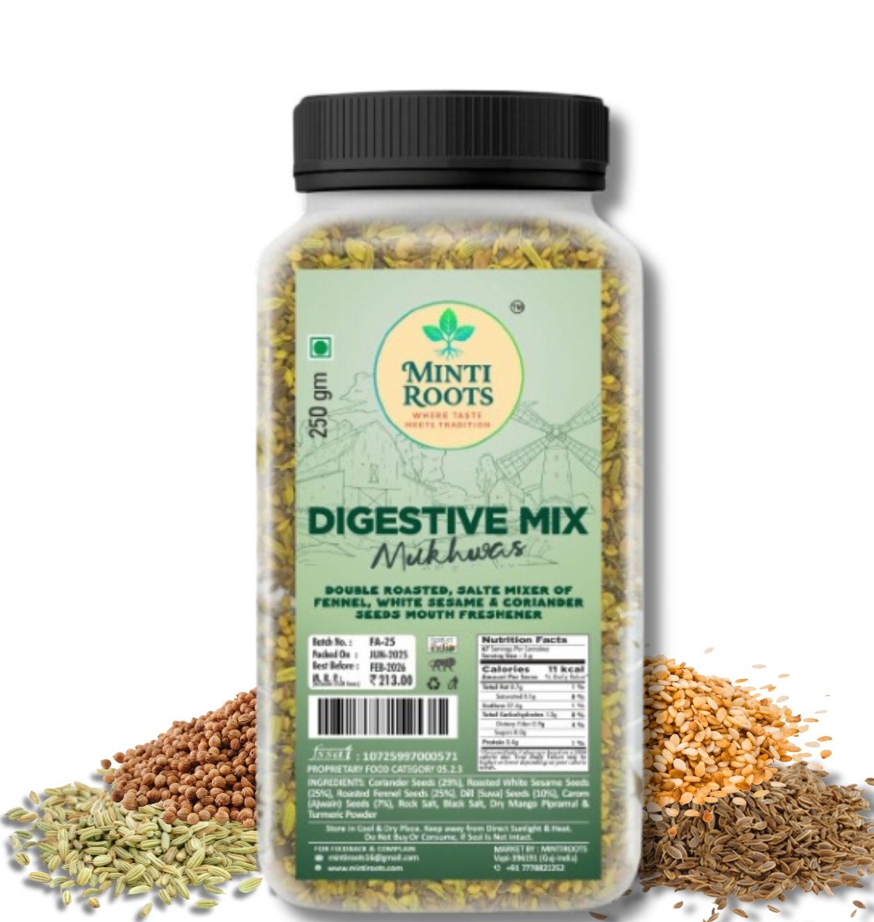 DIGESTIVE MIX 250GM