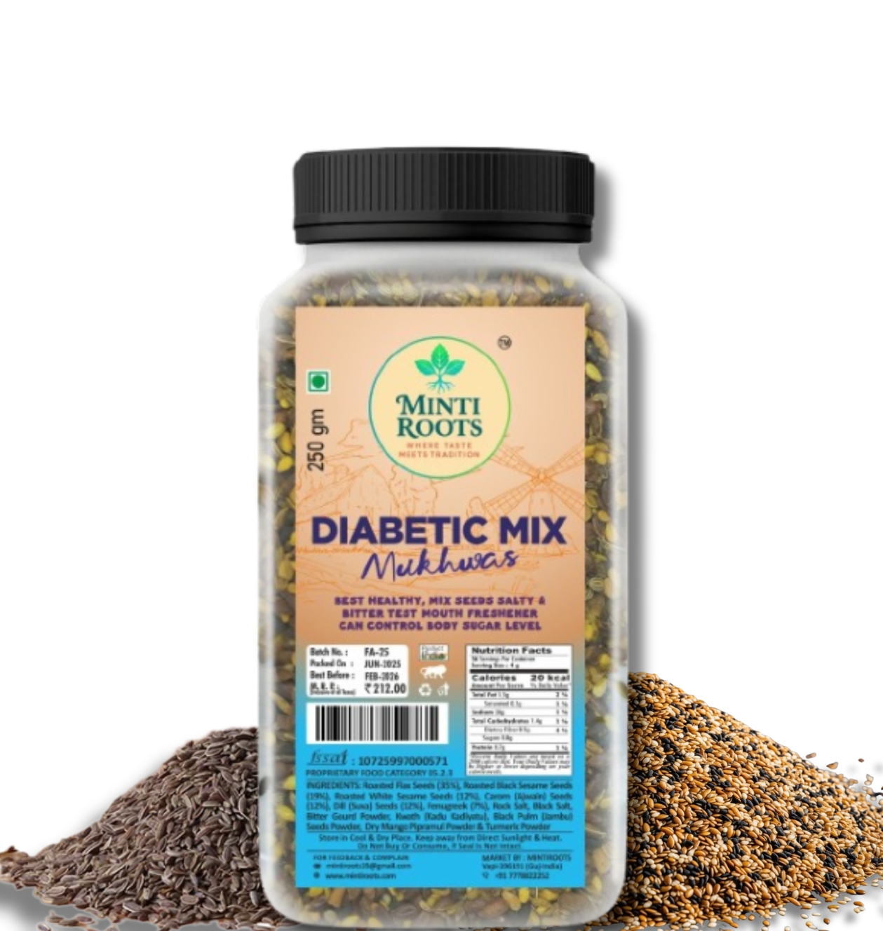 DIABETIC MIX 250GM