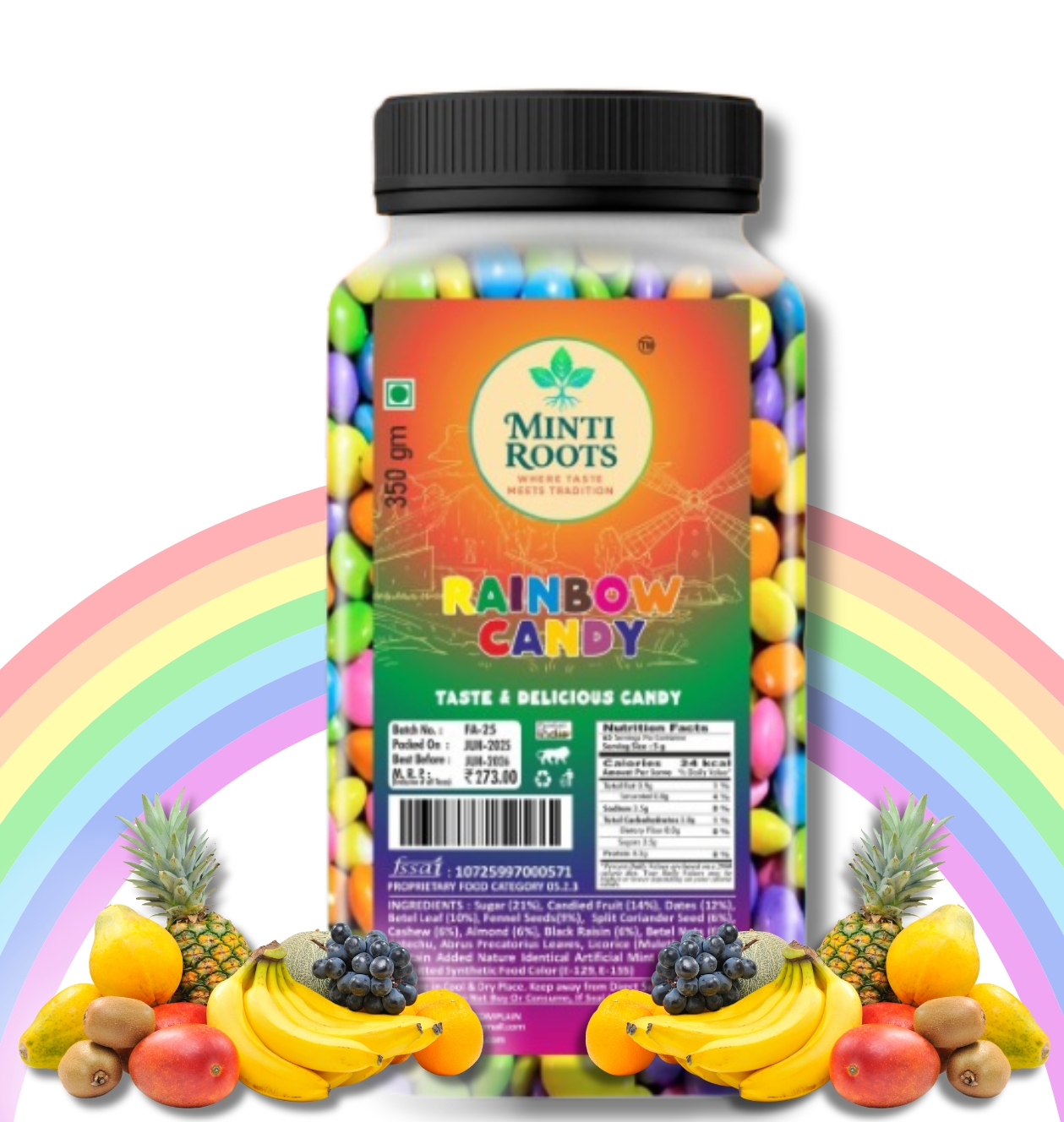RAINBOW CANDY 350GM
