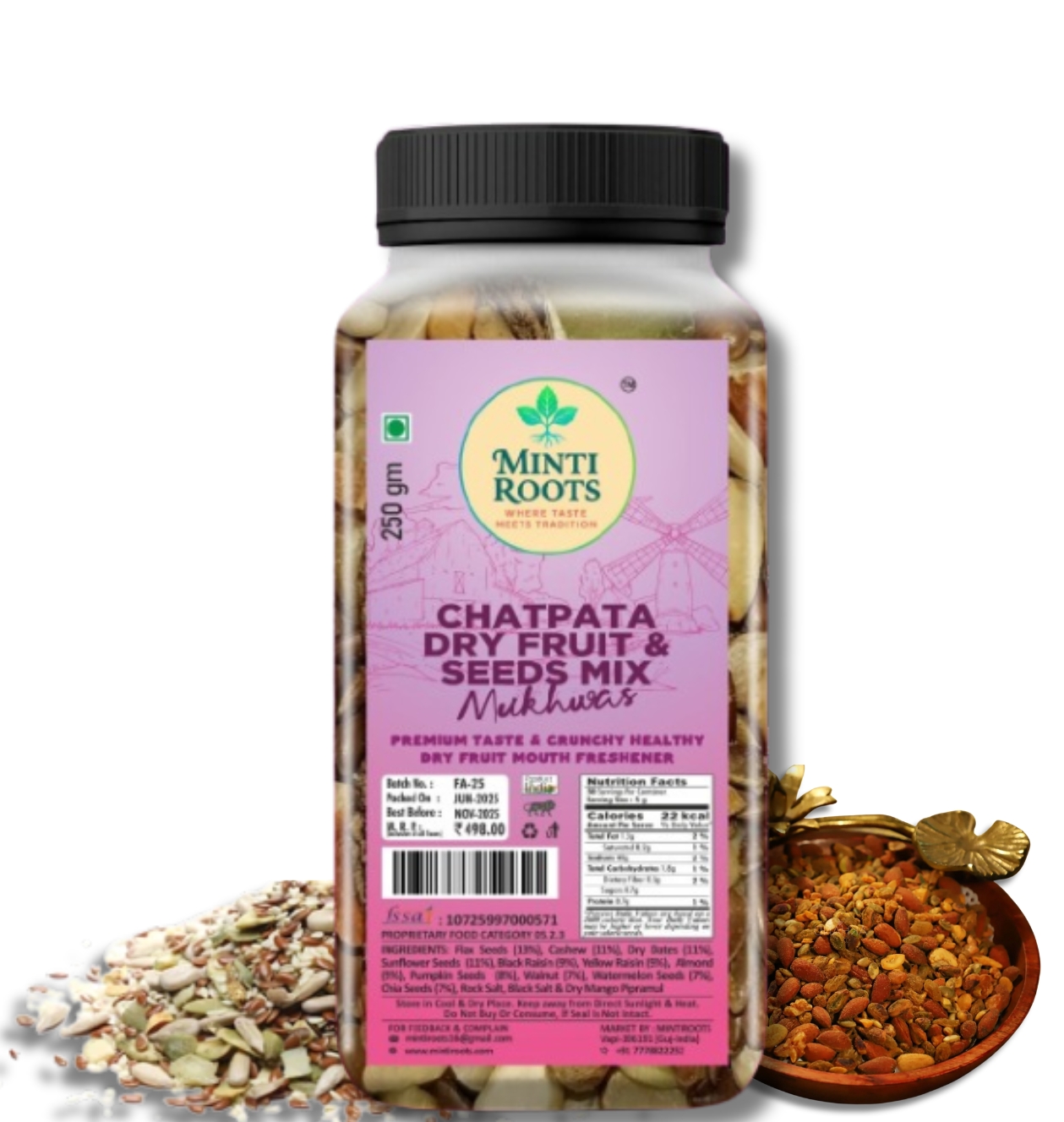 CHATPATA DRYFRUIT & SEEDS MIX