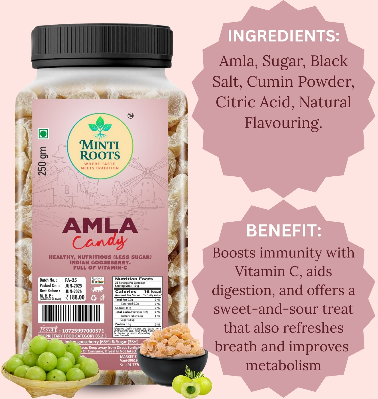 AMLA CANDY 250GM - Image 2