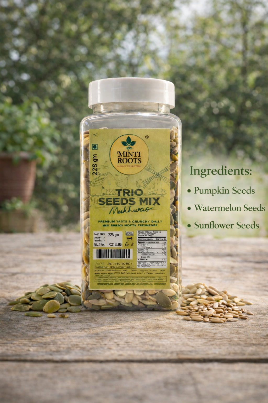 TRIO SEEDS MIX 250GM - Image 3